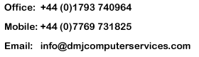 Contact DMJ Computer Services Ltd by Phone